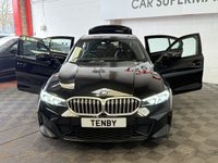 USED 2022 72 BMW 3 SERIES 2.0 330e 12kWh M Sport Saloon 4dr Petrol Plug-in Hybrid Auto Euro 6 (s/s) (292 ps) CARPLAY+REV CAM+PARK ASST+FHTD SEAT
