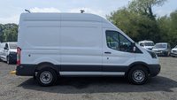USED 2018 18 FORD TRANSIT L2 H3 TDCI 130 PS MWB High Roof 350 FREE 3 YEAR WARRANTY COVER WITH THIS VAN  With 6 Speed Gearbox.  The Ultimate Tradesman's Van . Racked, Ready & In Brilliant Condition  Here is a fantastic opportunity to own a pristine, one-owner, Medium wheelbase high-roof Transit, perfectly equipped and maintained for serious work.  KEY SPECIFICATION:  Model: Ford Transit 350 L2 (Long Wheelbase) H3 (High Roof)  Engine: 2.0 TDCi 130 PS powerful and economical  Gearbox: 6-Speed Manual  Colour: Frozen White  Plate: 67 (Registered Sept 2017 - March 2018)  Ownership: 1 Owner from new  Keys: 2 Keys present  HIGHLIGHTS & FEATURES:  WORK-READY INTERIOR: Professionally fitted racking system throughout . just load your tools and go.  EXCELLENT HISTORY. GREAT CONDITION: Presents superbly in 'Frozen White' paintwork, reflecting careful use.  SAFETY & CONVENIENCE: Fitted with Parking Sensors (rear) and Traction Control for all-weather confidence.  SIDE LOADING: Features a practical Side Door for easy access in tight spaces.  MASSIVE CAPACITY: The LWB High Roof combination offers class-leading load volume.  IDEAL FOR: Builder, electrician, plumber, utility engineer, or any trade requiring a reliable, spacious, and professional vehicle.  This van has been a dependable asset from new and is now ready for its next owner. Sensibly priced for a quick sale.  PERFECT FOR THE PROFESSIONAL WHO VALUES READINESS AND RELIABILITY. 