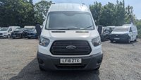 USED 2018 18 FORD TRANSIT L2 H3 TDCI 130 PS MWB High Roof 350 FREE 3 YEAR WARRANTY COVER WITH THIS VAN  With 6 Speed Gearbox.  The Ultimate Tradesman's Van . Racked, Ready & In Brilliant Condition  Here is a fantastic opportunity to own a pristine, one-owner, Medium wheelbase high-roof Transit, perfectly equipped and maintained for serious work.  KEY SPECIFICATION:  Model: Ford Transit 350 L2 (Long Wheelbase) H3 (High Roof)  Engine: 2.0 TDCi 130 PS powerful and economical  Gearbox: 6-Speed Manual  Colour: Frozen White  Plate: 67 (Registered Sept 2017 - March 2018)  Ownership: 1 Owner from new  Keys: 2 Keys present  HIGHLIGHTS & FEATURES:  WORK-READY INTERIOR: Professionally fitted racking system throughout . just load your tools and go.  EXCELLENT HISTORY. GREAT CONDITION: Presents superbly in 'Frozen White' paintwork, reflecting careful use.  SAFETY & CONVENIENCE: Fitted with Parking Sensors (rear) and Traction Control for all-weather confidence.  SIDE LOADING: Features a practical Side Door for easy access in tight spaces.  MASSIVE CAPACITY: The LWB High Roof combination offers class-leading load volume.  IDEAL FOR: Builder, electrician, plumber, utility engineer, or any trade requiring a reliable, spacious, and professional vehicle.  This van has been a dependable asset from new and is now ready for its next owner. Sensibly priced for a quick sale.  PERFECT FOR THE PROFESSIONAL WHO VALUES READINESS AND RELIABILITY. 