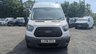 USED 2018 18 FORD TRANSIT L2 H3 TDCI 130 PS MWB High Roof 350 FREE 3 YEAR WARRANTY COVER WITH THIS VAN  With 6 Speed Gearbox.  The Ultimate Tradesman's Van . Racked, Ready & In Brilliant Condition  Here is a fantastic opportunity to own a pristine, one-owner, Medium wheelbase high-roof Transit, perfectly equipped and maintained for serious work.  KEY SPECIFICATION:  Model: Ford Transit 350 L2 (Long Wheelbase) H3 (High Roof)  Engine: 2.0 TDCi 130 PS powerful and economical  Gearbox: 6-Speed Manual  Colour: Frozen White  Plate: 67 (Registered Sept 2017 - March 2018)  Ownership: 1 Owner from new  Keys: 2 Keys present  HIGHLIGHTS & FEATURES:  WORK-READY INTERIOR: Professionally fitted racking system throughout . just load your tools and go.  EXCELLENT HISTORY. GREAT CONDITION: Presents superbly in 'Frozen White' paintwork, reflecting careful use.  SAFETY & CONVENIENCE: Fitted with Parking Sensors (rear) and Traction Control for all-weather confidence.  SIDE LOADING: Features a practical Side Door for easy access in tight spaces.  MASSIVE CAPACITY: The LWB High Roof combination offers class-leading load volume.  IDEAL FOR: Builder, electrician, plumber, utility engineer, or any trade requiring a reliable, spacious, and professional vehicle.  This van has been a dependable asset from new and is now ready for its next owner. Sensibly priced for a quick sale.  PERFECT FOR THE PROFESSIONAL WHO VALUES READINESS AND RELIABILITY. 