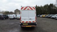 USED 2018 18 FORD TRANSIT L2 H3 TDCI 130 PS MWB High Roof 350 FREE 3 YEAR WARRANTY COVER WITH THIS VAN  With 6 Speed Gearbox.  The Ultimate Tradesman's Van . Racked, Ready & In Brilliant Condition  Here is a fantastic opportunity to own a pristine, one-owner, Medium-wheelbase high-roof Transit, perfectly equipped and maintained for serious work.  KEY SPECIFICATION:  Model: Ford Transit 350 L2 (Long Wheelbase) H3 (High Roof)  Engine: 2.0 TDCi 130 PS powerful and economical  Gearbox: 6-Speed Manual  Colour: Frozen White  Plate: 67 (Registered Sept 2017 - March 2018)  Ownership: 1 Owner from new  Keys: 2 Keys present  HIGHLIGHTS & FEATURES:  WORK-READY INTERIOR: Professionally fitted racking system throughout . just load your tools and go.  EXCELLENT HISTORY. GREAT CONDITION: Presents superbly in 'Frozen White' paintwork, reflecting careful use.  SAFETY & CONVENIENCE: Fitted with Parking Sensors (rear) and Traction Control for all-weather confidence.  SIDE LOADING: Features a practical Side Door for easy access in tight spaces.  MASSIVE CAPACITY: The LWB High Roof combination offers class-leading load volume.  IDEAL FOR: Builder, electrician, plumber, utility engineer, or any trade requiring a reliable, spacious, and professional vehicle.  This van has been a dependable asset from new and is now ready for its next owner. Sensibly priced for a quick sale.  PERFECT FOR THE PROFESSIONAL WHO VALUES READINESS AND RELIABILITY. 