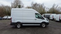 USED 2018 18 FORD TRANSIT L2 H3 TDCI 130 PS MWB High Roof 350 FREE 3 YEAR WARRANTY COVER WITH THIS VAN  With 6 Speed Gearbox.  The Ultimate Tradesman's Van . Racked, Ready & In Brilliant Condition  Here is a fantastic opportunity to own a pristine, one-owner, Medium-wheelbase high-roof Transit, perfectly equipped and maintained for serious work.  KEY SPECIFICATION:  Model: Ford Transit 350 L2 (Long Wheelbase) H3 (High Roof)  Engine: 2.0 TDCi 130 PS powerful and economical  Gearbox: 6-Speed Manual  Colour: Frozen White  Plate: 67 (Registered Sept 2017 - March 2018)  Ownership: 1 Owner from new  Keys: 2 Keys present  HIGHLIGHTS & FEATURES:  WORK-READY INTERIOR: Professionally fitted racking system throughout . just load your tools and go.  EXCELLENT HISTORY. GREAT CONDITION: Presents superbly in 'Frozen White' paintwork, reflecting careful use.  SAFETY & CONVENIENCE: Fitted with Parking Sensors (rear) and Traction Control for all-weather confidence.  SIDE LOADING: Features a practical Side Door for easy access in tight spaces.  MASSIVE CAPACITY: The LWB High Roof combination offers class-leading load volume.  IDEAL FOR: Builder, electrician, plumber, utility engineer, or any trade requiring a reliable, spacious, and professional vehicle.  This van has been a dependable asset from new and is now ready for its next owner. Sensibly priced for a quick sale.  PERFECT FOR THE PROFESSIONAL WHO VALUES READINESS AND RELIABILITY. 