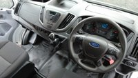 USED 2018 18 FORD TRANSIT L2 H3 TDCI 130 PS MWB High Roof 350 FREE 3 YEAR WARRANTY COVER WITH THIS VAN  With 6 Speed Gearbox.  The Ultimate Tradesman's Van . Racked, Ready & In Brilliant Condition  Here is a fantastic opportunity to own a pristine, one-owner, Medium-wheelbase high-roof Transit, perfectly equipped and maintained for serious work.  KEY SPECIFICATION:  Model: Ford Transit 350 L2 (Long Wheelbase) H3 (High Roof)  Engine: 2.0 TDCi 130 PS powerful and economical  Gearbox: 6-Speed Manual  Colour: Frozen White  Plate: 67 (Registered Sept 2017 - March 2018)  Ownership: 1 Owner from new  Keys: 2 Keys present  HIGHLIGHTS & FEATURES:  WORK-READY INTERIOR: Professionally fitted racking system throughout . just load your tools and go.  EXCELLENT HISTORY. GREAT CONDITION: Presents superbly in 'Frozen White' paintwork, reflecting careful use.  SAFETY & CONVENIENCE: Fitted with Parking Sensors (rear) and Traction Control for all-weather confidence.  SIDE LOADING: Features a practical Side Door for easy access in tight spaces.  MASSIVE CAPACITY: The LWB High Roof combination offers class-leading load volume.  IDEAL FOR: Builder, electrician, plumber, utility engineer, or any trade requiring a reliable, spacious, and professional vehicle.  This van has been a dependable asset from new and is now ready for its next owner. Sensibly priced for a quick sale.  PERFECT FOR THE PROFESSIONAL WHO VALUES READINESS AND RELIABILITY. 