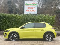 USED 2024 24 PEUGEOT E-208 50kWh GT Hatchback 5dr Electric Auto  DAB, Keyless, Climate