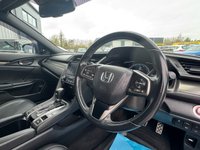 USED 2019 69 HONDA CIVIC 1.0 VTEC Turbo EX Hatchback 5dr Petrol CVT Euro 6 (s/s) (126 ps) PAN-ROOF*CAM*NAV*FULL HISTORY*AUTO