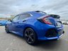 USED 2019 69 HONDA CIVIC 1.0 VTEC Turbo EX Hatchback 5dr Petrol CVT Euro 6 (s/s) (126 ps) PAN-ROOF*CAM*NAV*FULL HISTORY*AUTO