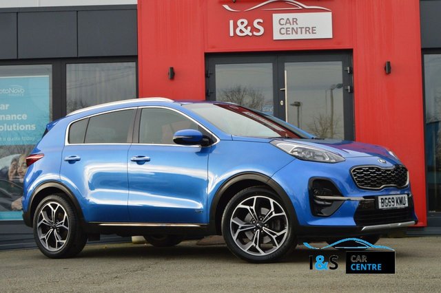 2019 KIA SPORTAGE 1.6 T-GDi GT-Line SUV 5dr Petrol DCT AWD Euro 6 (s/s) (174 bhp)