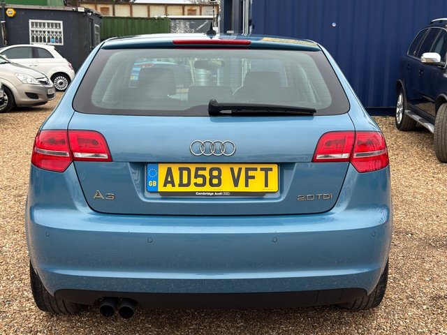 2008 AUDI A3 2.0 TDI SE Sportback 5dr Diesel Manual (146 g/km, 138 bhp) - Photo 7