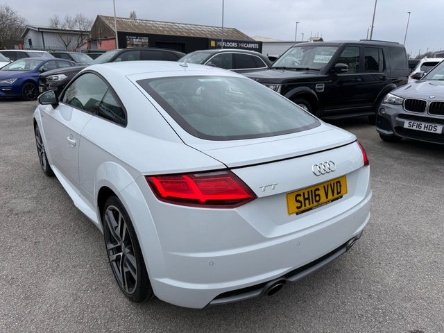 2016 AUDI TT 1.8 TFSI S line Coupe 3dr Petrol Manual Euro 6 (s/s) (180 ps) 1 OWNER FROM NEW-18" ALLOYS-HALF LEATHER-BLUETOOTH-CRUISE CONTROL-SATNAV-DAB RADIO-VIRTUAL COCKPIT-AUDI DRIVE SELECT-AIR CONDITIONING - Photo 5