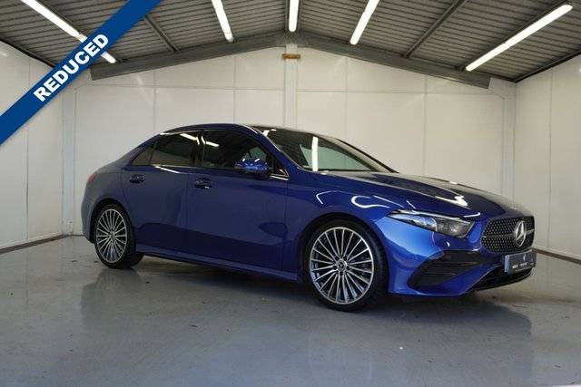 View our Mercedes-Benz A-Class 1.3 A200h MHEV AMG Line (Premium Plus) Saloon 4dr Petrol Hybrid 7G-DCT Euro 6 (s/s) (177 ps)