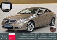 USED 2009 59 MERCEDES-BENZ E-CLASS 3.0 E350 CDI V6 BlueEfficiency SE Coupe 2dr Diesel G-Tronic Euro 5 (231 ps) 1 OWNER | ONLY 19,000 MILES