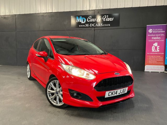 2014 FORD FIESTA 1.0T EcoBoost Zetec S Hatchback 3dr Petrol Manual Euro 5 (s/s) (125 ps) - Photo 2