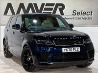 USED 2020 70 LAND ROVER RANGE ROVER SPORT 2.0 P300 HSE SUV 5dr Petrol Auto 4WD Euro 6 (s/s) (300 ps) 