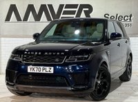 USED 2020 70 LAND ROVER RANGE ROVER SPORT 2.0 P300 HSE SUV 5dr Petrol Auto 4WD Euro 6 (s/s) (300 ps) 
