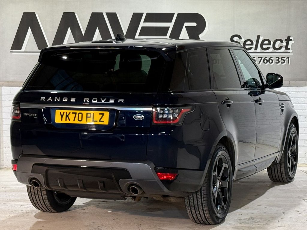 USED 2020 70 LAND ROVER RANGE ROVER SPORT 2.0 P300 HSE SUV 5dr Petrol Auto 4WD Euro 6 (s/s) (300 ps) 