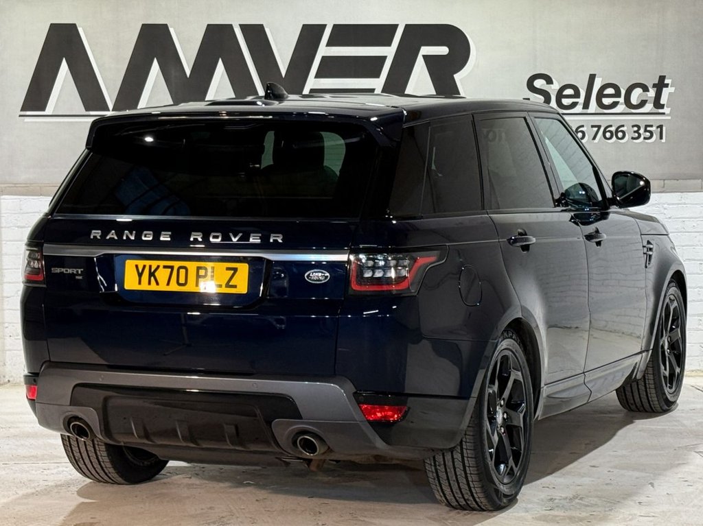 USED 2020 70 LAND ROVER RANGE ROVER SPORT 2.0 P300 HSE SUV 5dr Petrol Auto 4WD Euro 6 (s/s) (300 ps) 