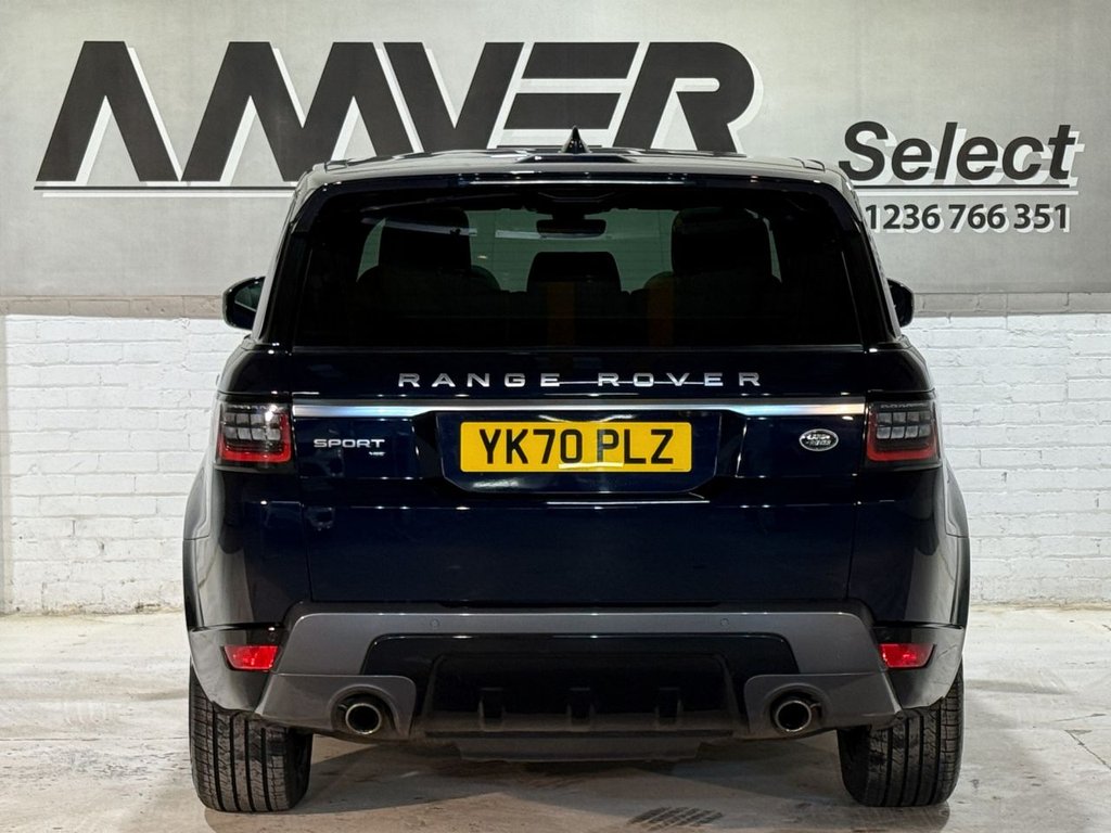 USED 2020 70 LAND ROVER RANGE ROVER SPORT 2.0 P300 HSE SUV 5dr Petrol Auto 4WD Euro 6 (s/s) (300 ps) 