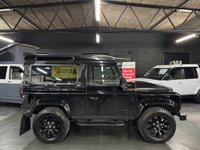 USED 2015 15 LAND ROVER DEFENDER 90 2.2 TDCi Landmark StationWagon 3dr Diesel Manual 4WD SWB Euro 5 (122 ps) 2015 LANDROVER DEFENDER 90 LANDMARK EDITION - 1 OF 285 MADE - 8 SERVICES TO 2025 - SANTORINI BLACK - HEATED SEATS - FULL LEATHER - SAWTOOTH ALLOYS - SIDE STEPS - PRIVACY GLASS - BLACK PACK