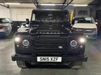 USED 2015 15 LAND ROVER DEFENDER 90 2.2 TDCi Landmark StationWagon 3dr Diesel Manual 4WD SWB Euro 5 (122 ps) 2015 LANDROVER DEFENDER 90 LANDMARK EDITION - 1 OF 285 MADE - 8 SERVICES TO 2025 - SANTORINI BLACK - HEATED SEATS - FULL LEATHER - SAWTOOTH ALLOYS - SIDE STEPS - PRIVACY GLASS - BLACK PACK
