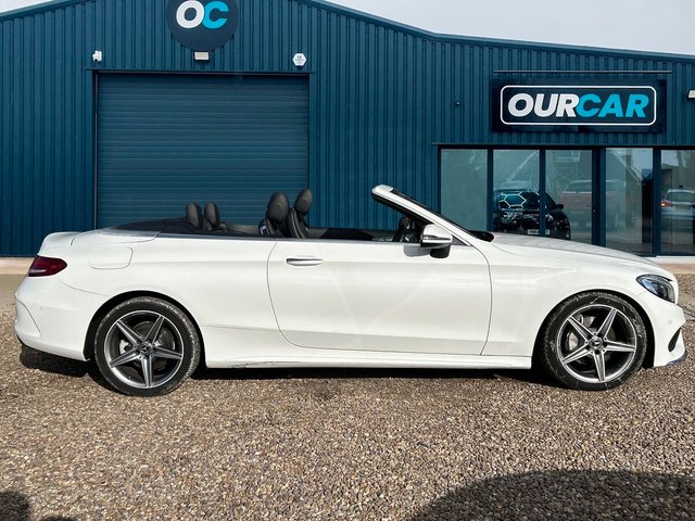 2017 MERCEDES-BENZ C-CLASS 2017 2.1 C220d AMG Line Cabriolet 2dr Diesel G-Tronic+ Euro 6 (s/s) (170 ps) - Photo 2