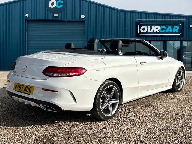 2017 MERCEDES-BENZ C-CLASS 2017 2.1 C220d AMG Line Cabriolet 2dr Diesel G-Tronic+ Euro 6 (s/s) (170 ps) - Photo 3