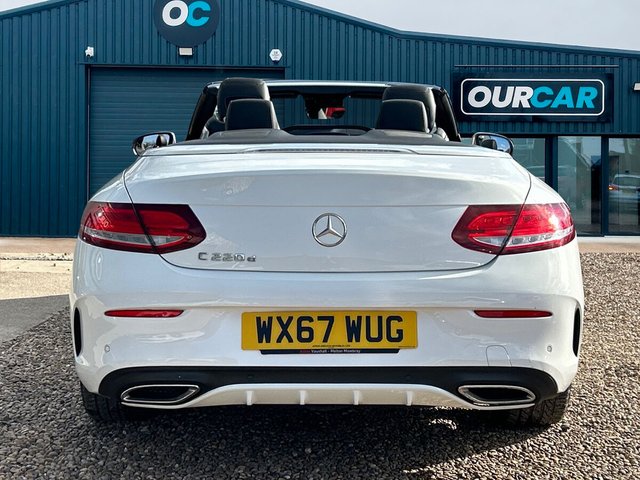2017 MERCEDES-BENZ C-CLASS 2017 2.1 C220d AMG Line Cabriolet 2dr Diesel G-Tronic+ Euro 6 (s/s) (170 ps) - Photo 4