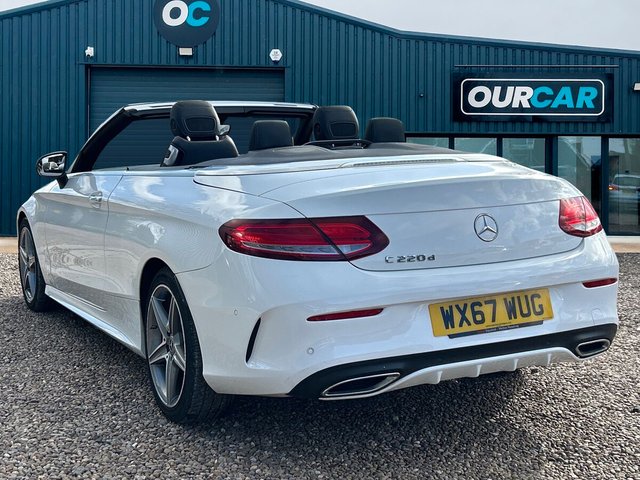 2017 MERCEDES-BENZ C-CLASS 2017 2.1 C220d AMG Line Cabriolet 2dr Diesel G-Tronic+ Euro 6 (s/s) (170 ps) - Photo 5