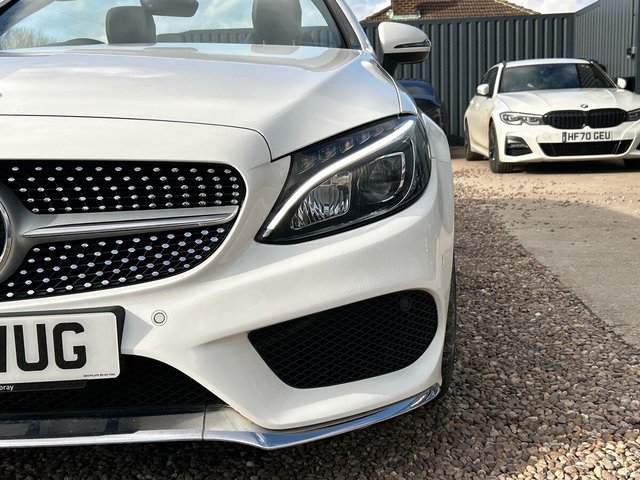 2017 MERCEDES-BENZ C-CLASS 2017 2.1 C220d AMG Line Cabriolet 2dr Diesel G-Tronic+ Euro 6 (s/s) (170 ps) - Photo 10