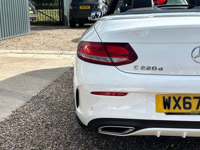 2017 MERCEDES-BENZ C-CLASS 2017 2.1 C220d AMG Line Cabriolet 2dr Diesel G-Tronic+ Euro 6 (s/s) (170 ps) - Photo 11
