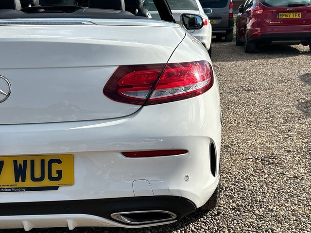 2017 MERCEDES-BENZ C-CLASS 2017 2.1 C220d AMG Line Cabriolet 2dr Diesel G-Tronic+ Euro 6 (s/s) (170 ps) - Photo 12