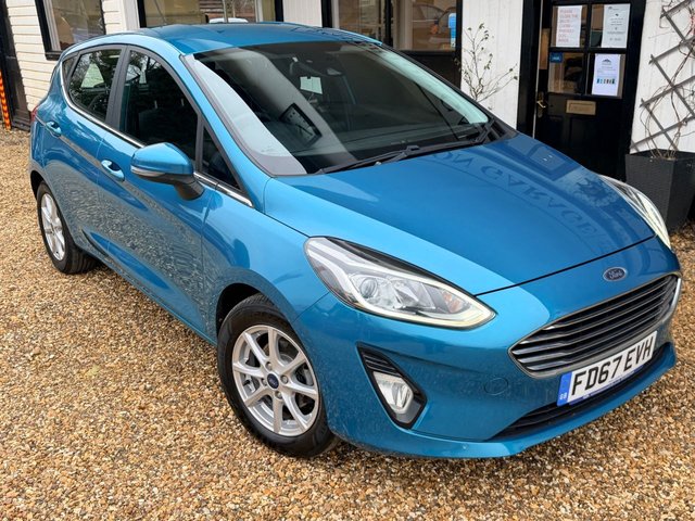 2017 FIESTA 1.0T ECOBOOST ZETEC HATCHBACK 5DR PETROL MANUAL EURO 6 S S 100... photo