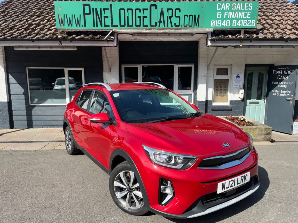 Red 2021 Kia Stonic Estate Front-wheel drive Manual