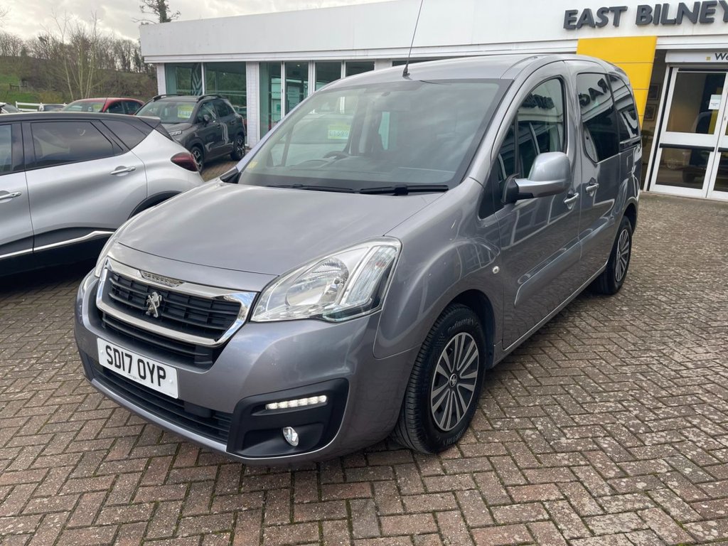 USED 2017 17 PEUGEOT PARTNER TEPEE 1.6 BlueHDi Allure MPV 5dr Diesel Manual Euro 6 (s/s) (100 ps) 