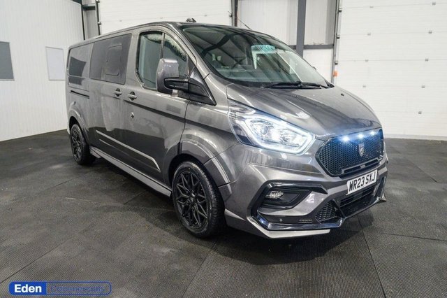 View our Ford Transit Custom 2.0 320 EcoBlue Limited Crew Van Double Cab 5dr Diesel Auto L1 H1 Euro 6 (170 ps)