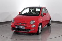 USED 2018 68 FIAT 500 1.2 Lounge Hatchback 3dr Petrol Manual Euro 6 (s/s) (69 bhp) 6 stamp SERVICE HISTORY - 2 KEYS