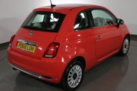 USED 2018 68 FIAT 500 1.2 Lounge Hatchback 3dr Petrol Manual Euro 6 (s/s) (69 bhp) 6 stamp SERVICE HISTORY - 2 KEYS