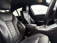 USED 2020 20 BMW 3 SERIES 3.0 M340i Saloon 4dr Petrol Auto xDrive Euro 6 (s/s) (374 ps) 2 OWNERS + FINISHED IN BLACK SAPPHIRE WITH BLACK VERNASCA LEATHER SEATS + SHADOWLINE PLUS PACK + REVERSE CAMERA + APPLE CARPLAY + HEATED SEATS + DAB RADIO + BLUETOOTH + SUN PROTECTION GLAZING + PRIVACY GLASS + BLUE CALIPERS + HPI CLEAR + 2 KEYS