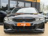 USED 2020 20 BMW 3 SERIES 3.0 M340i Saloon 4dr Petrol Auto xDrive Euro 6 (s/s) (374 ps) 2 OWNERS + FINISHED IN BLACK SAPPHIRE WITH BLACK VERNASCA LEATHER SEATS + SHADOWLINE PLUS PACK + REVERSE CAMERA + APPLE CARPLAY + HEATED SEATS + DAB RADIO + BLUETOOTH + SUN PROTECTION GLAZING + PRIVACY GLASS + BLUE CALIPERS + HPI CLEAR + 2 KEYS