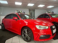 USED 2015 A AUDI A3 1.4 TFSI S line Sportback 5dr Petrol S Tronic Euro 6 (s/s) (125 ps) WE GUARANTEE TO BEAT ANY 'WE BUY ANY CAR' VALUATION ON YOUR PART EXCHANGE