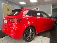 USED 2015 A AUDI A3 1.4 TFSI S line Sportback 5dr Petrol S Tronic Euro 6 (s/s) (125 ps) WE GUARANTEE TO BEAT ANY 'WE BUY ANY CAR' VALUATION ON YOUR PART EXCHANGE