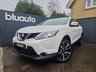 USED 2017 17 NISSAN QASHQAI 1.2 DIG-T Tekna SUV 5dr Petrol XTRON 2WD Euro 6 (s/s) (115 ps) Dual zone climate control, Panoramic sunroof, Satellite navigation, cruise control, Bluetooth connectivity for calls and music, Leather Heated Seats, Electric Drivers Seat, USB input, Lane departure warning, Keyless entry, Keyless drive, Auto wipers, Power folding wingmirrors, Rear tinted windows, DAB radio, LED daytime running lights, Rear parking camera, Front & Rear parking sensors, Auto xenon headlights, 19" Alloy wheels.