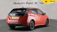 USED 2022 72 NISSAN LEAF 59kWh e+ N-Connecta Auto 5dr SATNAV, CAMERA, HEATED SEATS