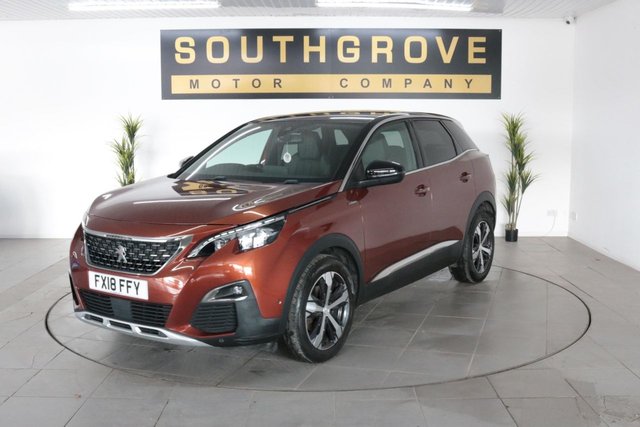 2018 PEUGEOT 3008 1.6 BlueHDi GT Line SUV 5dr Diesel Manual Euro 6 (s/s) (120 ps) - Photo 2