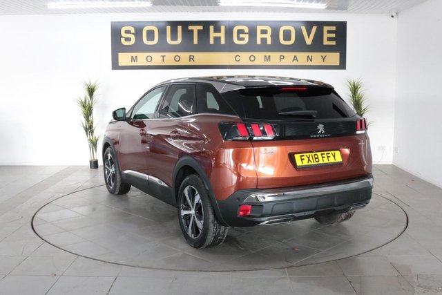 2018 PEUGEOT 3008 1.6 BlueHDi GT Line SUV 5dr Diesel Manual Euro 6 (s/s) (120 ps) - Photo 4