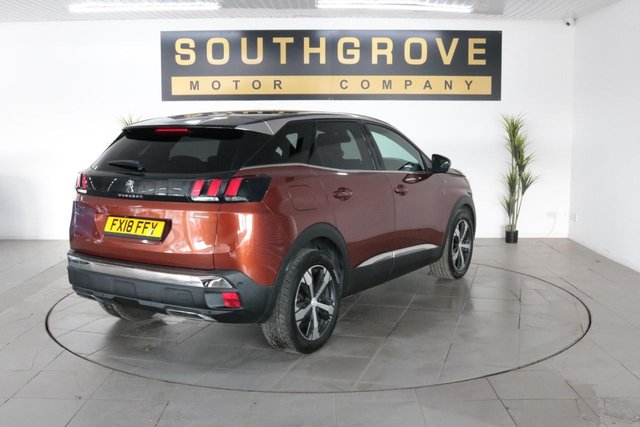 2018 PEUGEOT 3008 1.6 BlueHDi GT Line SUV 5dr Diesel Manual Euro 6 (s/s) (120 ps) - Photo 7