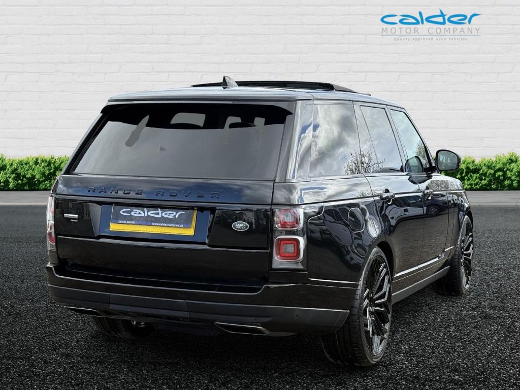 USED 2020 70 LAND ROVER RANGE ROVER 2.0 P400e 13.1kWh Westminster Black SUV 5dr Petrol Plug-in Hybrid Auto 4WD Euro 6 (s/s) (404 ps) TRIPLE BLACK+OPENING PANROOF