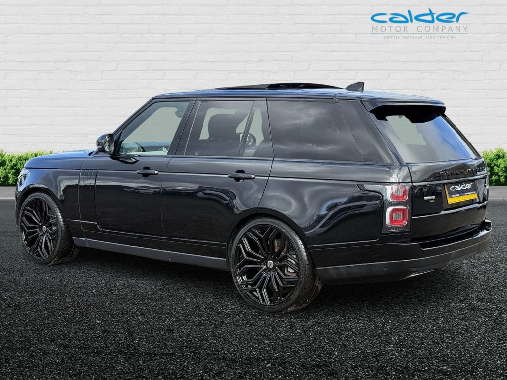 USED 2020 70 LAND ROVER RANGE ROVER 2.0 P400e 13.1kWh Westminster Black SUV 5dr Petrol Plug-in Hybrid Auto 4WD Euro 6 (s/s) (404 ps) TRIPLE BLACK+OPENING PANROOF