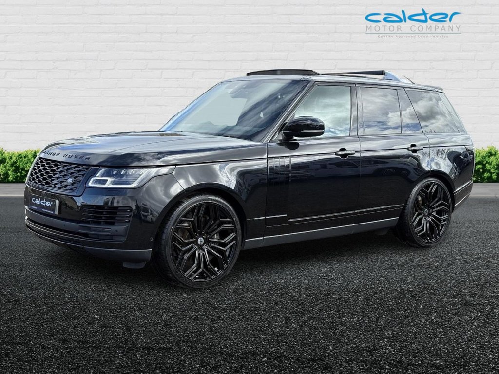 USED 2020 70 LAND ROVER RANGE ROVER 2.0 P400e 13.1kWh Westminster Black SUV 5dr Petrol Plug-in Hybrid Auto 4WD Euro 6 (s/s) (404 ps) TRIPLE BLACK+OPENING PANROOF