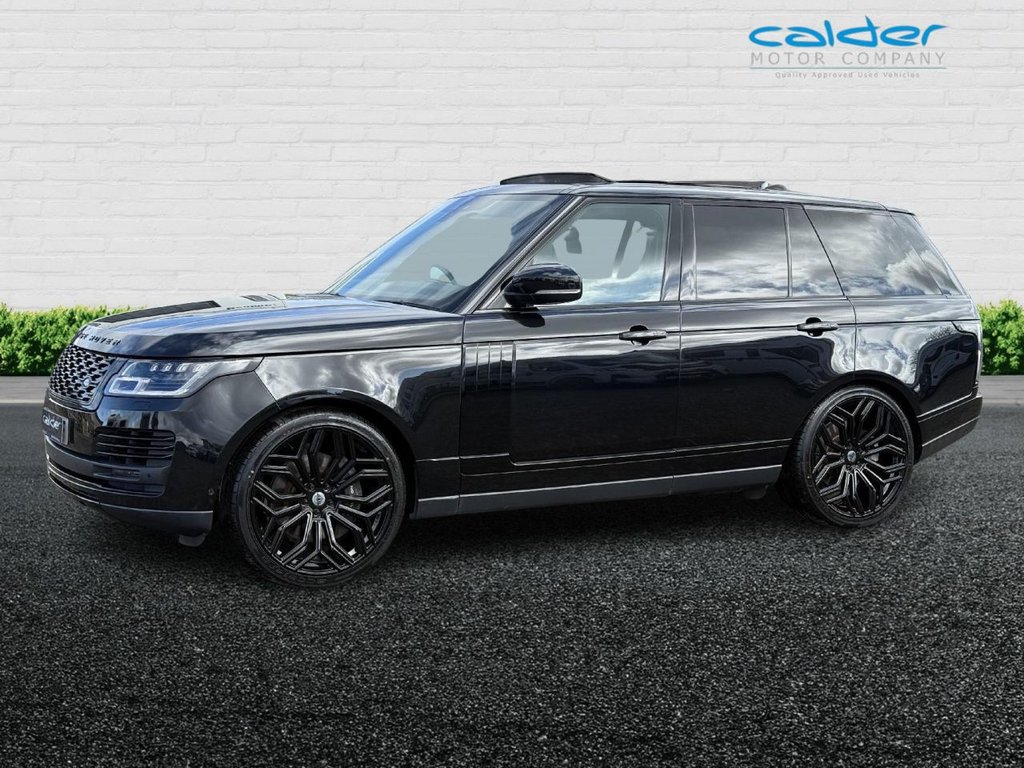 USED 2020 70 LAND ROVER RANGE ROVER 2.0 P400e 13.1kWh Westminster Black SUV 5dr Petrol Plug-in Hybrid Auto 4WD Euro 6 (s/s) (404 ps) TRIPLE BLACK+OPENING PANROOF