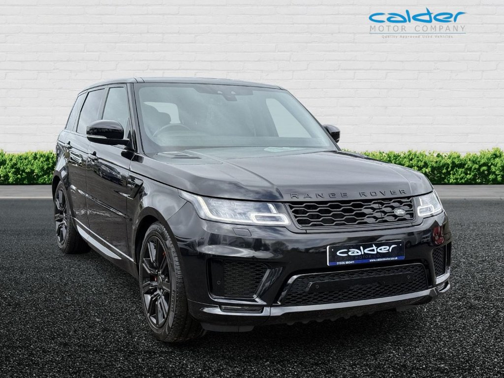USED 2022 22 LAND ROVER RANGE ROVER SPORT 2.0 P400e 13.1kWh HSE Dynamic Black SUV 5dr Petrol Plug-in Hybrid Auto 4WD Euro 6 (s/s) (404 ps) 1 OWNER+FSH+TRIPLE BLACK+D/TOWBAR